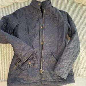 Navy Barbour Jacket